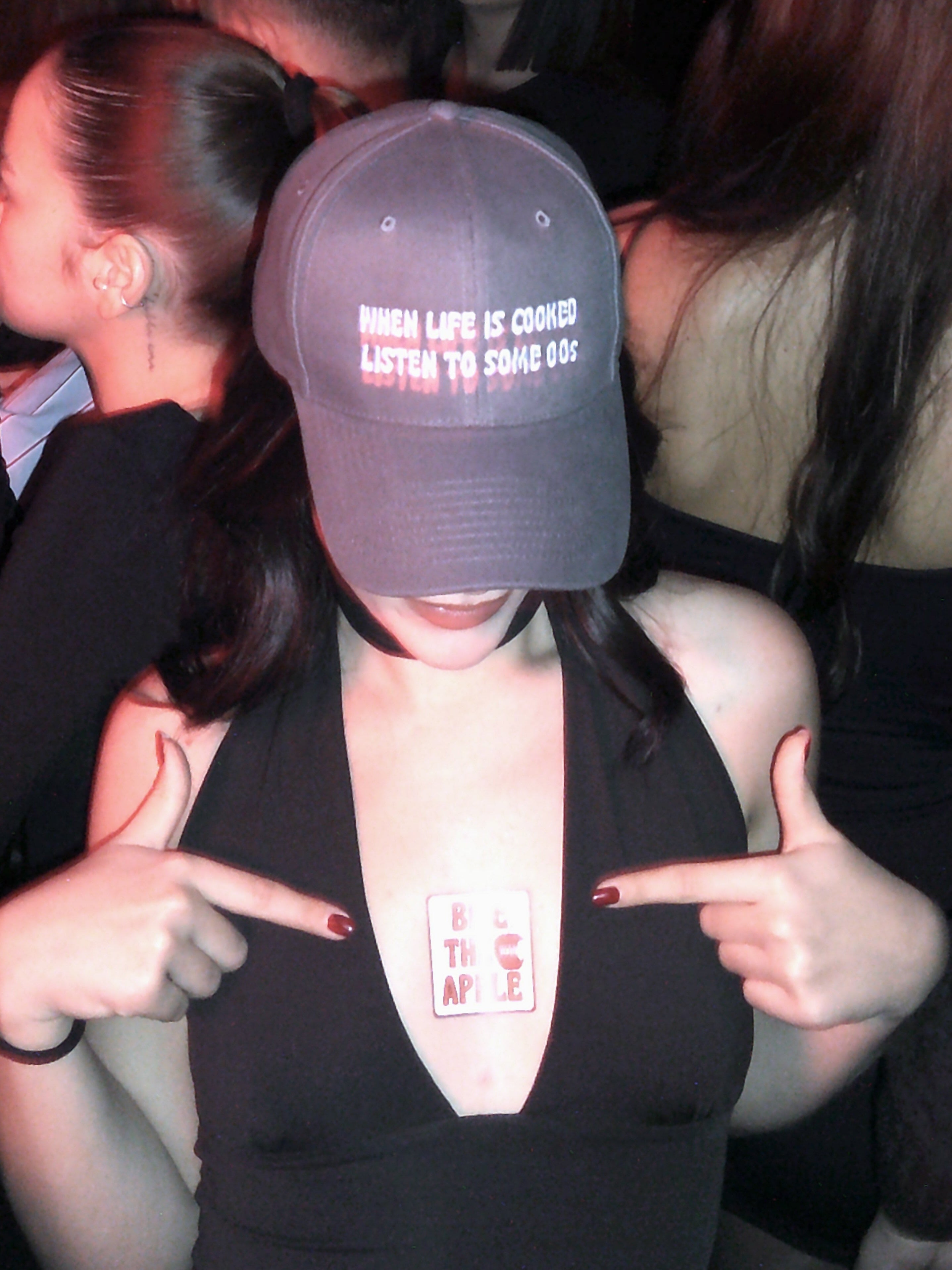 BITE THE APPLE X PERSONAZ STUDIOS EMROIDERED CAP