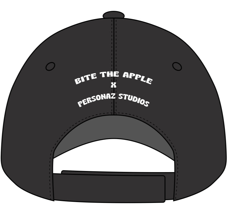 BITE THE APPLE X PERSONAZ STUDIOS EMROIDERED CAP